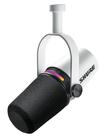 Microfone Shure MV7+ Podcast Dynamic OBS Certified - Branco Microfone Shure MV7+ Podcast Dynamic OBS Certified - Branco