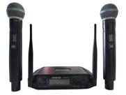 Microfone Shure profissional GLXD4 UHF sem fio duplo cardióide Beta 58A TUBO DE METAL