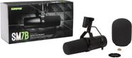 Microfone Shure SM7B Dinâmico Cardióide para Estúdio