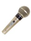 Microfone Sm-58 P4 Leson Ouro Cardioide Com Cabo 5M Com...