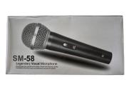 Microfone SM58 Legendary Vocal Dynamic
