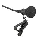 Microfone Sony ECM-44BPT Lavalier Condensador Eletreto Preto