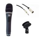 Microfone Staner Super Cardióide C/ Cabo e Cachimbo ST-82 - AC1743