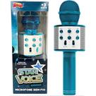 Microfone Star Voice Azul Zoop Toys
