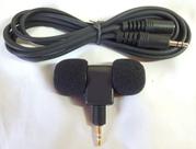 Microfone Stereo + Cabo Extensor de 1,8m