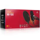 Microfone Streaming USB MI-100BK C3 TECH