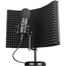 Microfone Studio Trust Rudox GXT259 Filtro Refletor Microfone Studio Trust Rudox GXT259 Filtro Refletor