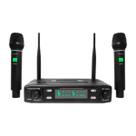 Microfone Tomate MT-2302 - Duplo Sem Fio com Tecnologia Avançada