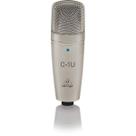 Microfone USB de condensador de estúdio Behringer C-1U com software