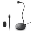 Microfone USB de Mesa CMOCIIY com Botão de Mudo e LED