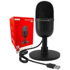 Microfone USB de Mesa Tomate MT-1061 para Podcast Gamer Streaming YouTube Plug and Play PC Notebook Preto Microfone USB de Mesa Tomate MT-1061 para Podcast Gamer Streaming YouTube Plug and Play PC Notebook Preto