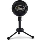 Microfone USB Logitech Blue Snowball Padrão Duplo Preto