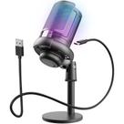 Microfone usb pc/notebook/gamer rgb streaming - KAPBOM