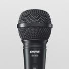 Microfone Vocal De Mão Profissional Com Fio Shure Sv200