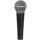 Microfone Vocal de Mão Shure SM58s Dinâmico XLR com Interruptor