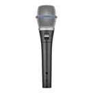 Microfone vocal Shure BETA 87C Studio Grade com filtro Pop