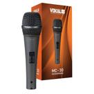 Microfone Vokal MC-30 Dinâmico Unidirecional Cardioide de Mão C/ Fio