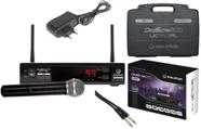 Microfone waldman sem fio uhf