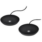 Microfones de expansão Logitech Group para videoconferência