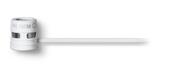 Micrófono Lavalier Profesional Shure WL185M Cardioide Blanco