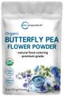 Microingredientes de chá de ervas em pó Butterfly Pea 250mL