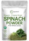 Microingredientes de espinafre em pó 454g orgânicos liofilizados