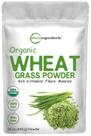 Microingredientes em pó de capim de trigo 454g 100% orgânicos