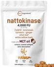 Microingredientes Nattokinase 4000 FU 240 Softgels MCT Oil
