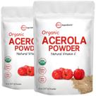 Microingredientes orgânicos em pó de cereja de acerola 240mL x 2