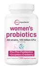 Microingredientes probióticos para mulheres 100B CFU 120 cápsulas
