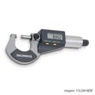 Micrometro externo digital 0-25mm 0,001mm 110.284-new digimess