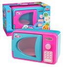 Microondas Infantil Brinquedo Com Luz E Som Abre Forno Para Brincarem De Cozinha Faz De Conta - Usual