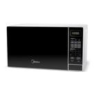 Microondas Midea 20 127V 220V Branco e Preto LMRAS21 20L Micro-ondas Microondas Midea 20 127V 220V Branco e Preto LMRAS21 20L Micro-ondas