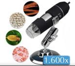 Microscópio 1600x Usb 2 Mp Profissional Digital Pc e Celular