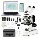 Microscópio Biológico SEDUMIC Binocular 40X-2000X com Câmera