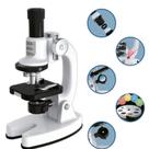 Microscopio cientifico ampliação 60x 120x brinquedo -dm toys