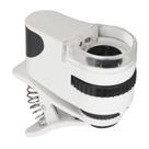 Microscópio Clip On Demeras 50X Zoom com 2 níveis de brilho