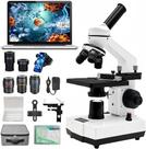 Microscópio Composto 40x-1000x com Oculares WF10x e WF25x