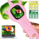 Microscópio Daxiongmao Kids Miniscope 4X com ampliação de 500X