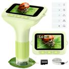 Microscópio digital BEBANG 1000X com tela de 3,0 polegadas para crianças