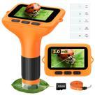 Microscópio digital BEBANG 1000X para crianças com tela de 3”