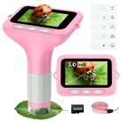 Microscópio digital BEBANG 1000X para crianças com tela de 3”
