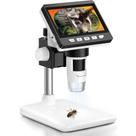 Microscópio digital JESWO USB LCD 4,3" com ampliação 50-1000X