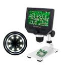 Microscópio Digital Portátil Zoom600x Tela Lcd 4.3 Hd 3.6mp