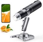 Microscópio Digital USB 1600x Lente Acromática Alta Precisão Celular Notebook