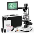 Microscópio EDKKIE 40X-2500X com tela LCD de 7"