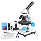 Microscópio Monocular Óptico Profissional 2000X Led 110/220V