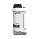 Microscópio Portátil Infantil 60x-120x Com Luz LED, Mini Brinquedo Científico De Bolso