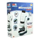 Microscópio Portátil Infantil DM Ciência 60x-120x com LED DM Toys