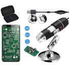 Microscópio USB Jusion Original 40-1000X com estojo de transporte Microscópio USB Jusion Original 40-1000X com estojo de transporte